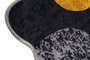 Mijölnir Juego de alfombrillas de baño Circle - Amarillo